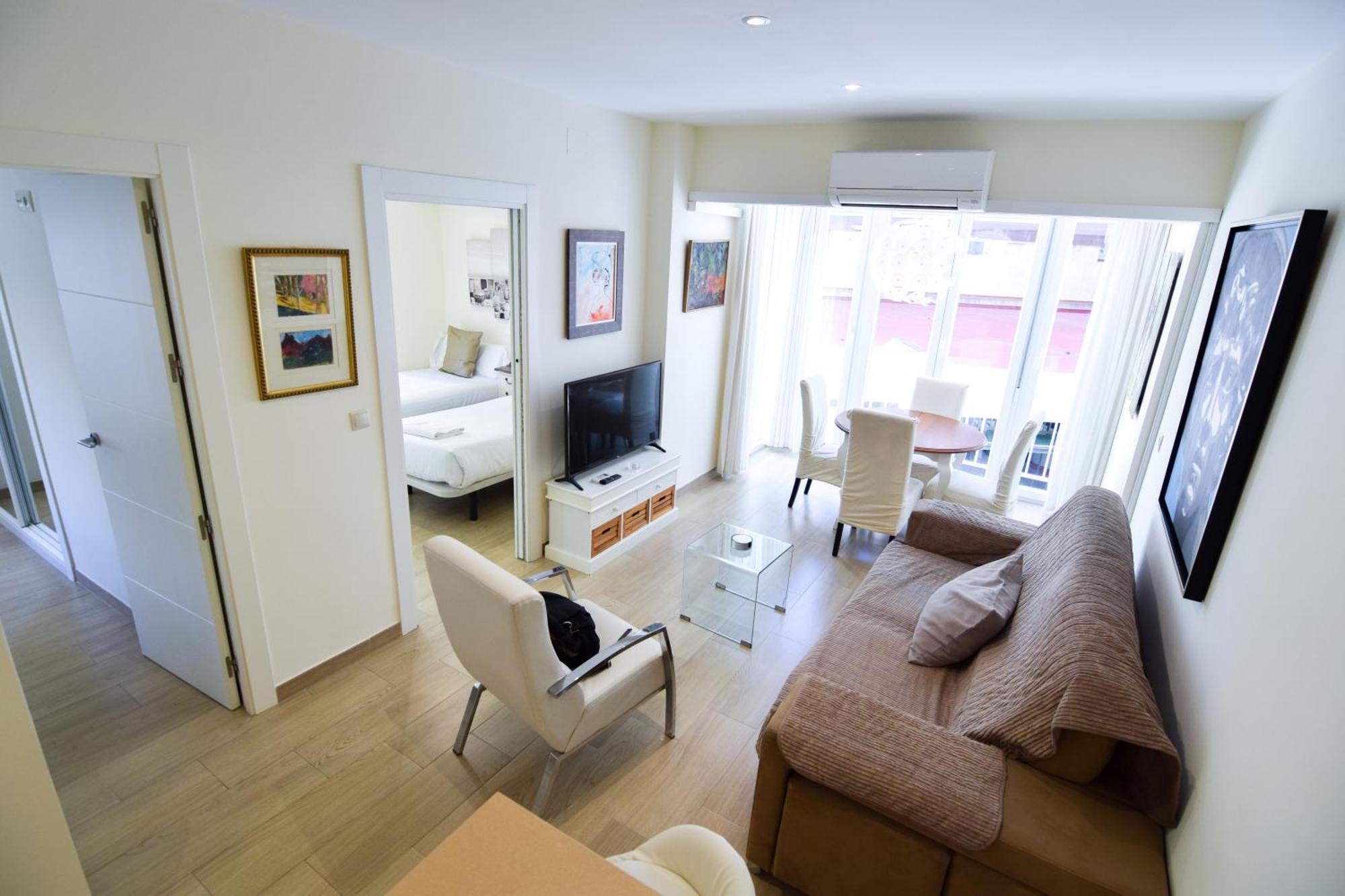 Malagueta Beachside Charm Apartment Malaga Exterior photo